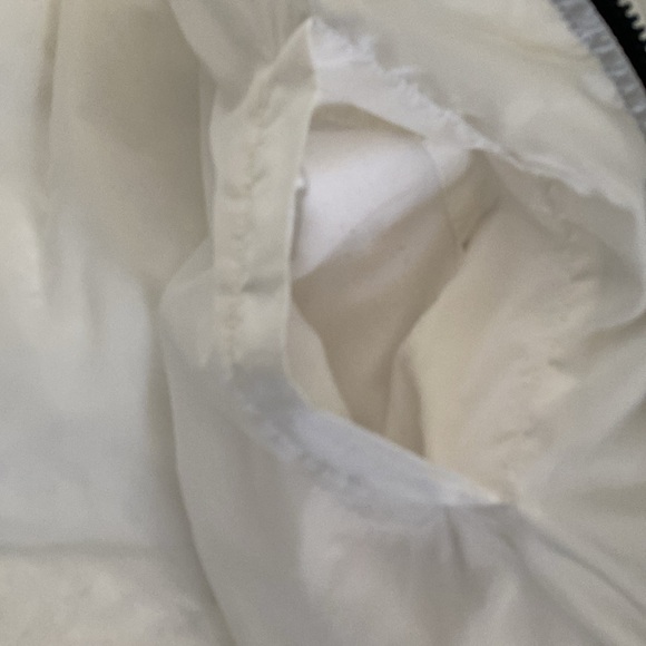 Cherokee Down Puffer jacket Coat Womens M White zippers Ski Warm winter Y2K - Picture 5 of 11